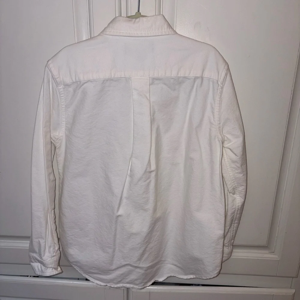 Ralph Lauren Classic White Button-Up Shirt